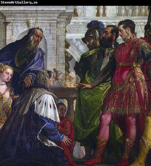 Paolo Veronese Family of persian king Darius before Alexander